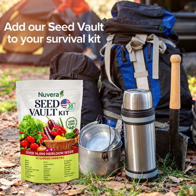 Nuvera® Seed Vault Kit - 35 Variety Pack