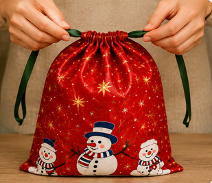 PULL DRAWSTRING TIGHT