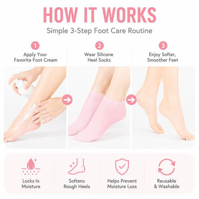 Dry & Cracked Heel Repair Socks